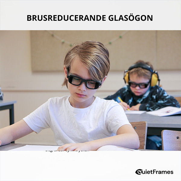 Brusreducerande glasögon